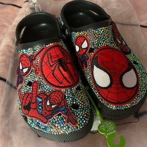 Crocs Spider-Man Clogs - Black